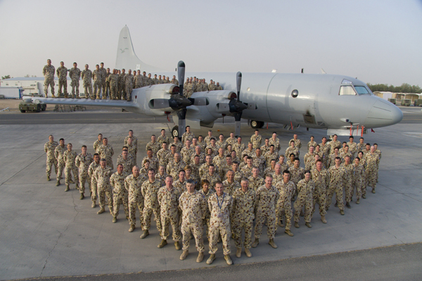 P-3C, Group photo of Task Group 633.2 members