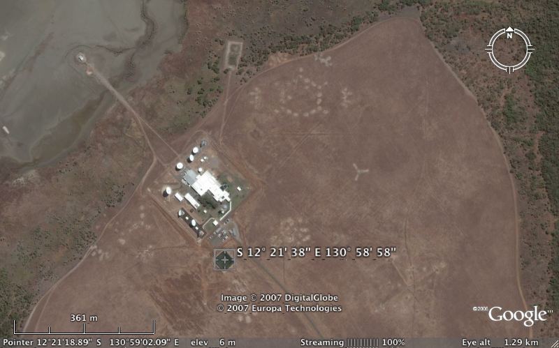 Shoal Bay - Google Earth wide shot