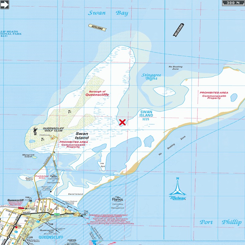 Swan Island (Australia Maps)