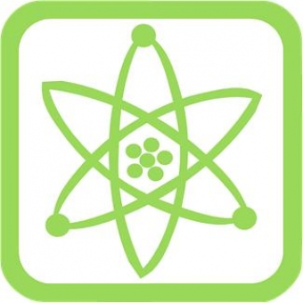 Green nuclear symbol