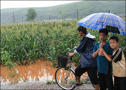 DPRK Crop Flood
