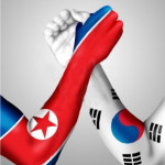 arm wrestling north and south korea