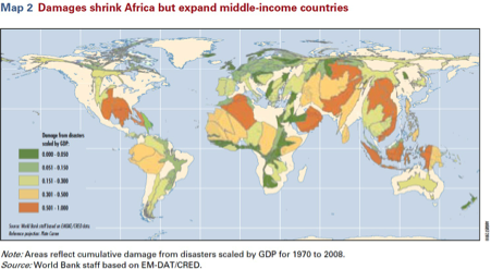 Source: Natural Hazards, UnNatural Disasters The Economics of Effective Prevention: Overview. UN and the World Bank, 2010
