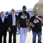 On September 3 Local time, it was reported that former U.S. NBA start Dennis Rodman was starting his 2nd trip to North Korea in a year. He visited Kim Jong-un this March.