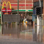 flooded street. Photo: http://urbantimes.co/magazine/2013/08/building-resilience-and-reducing-climate-risks-in-cities/