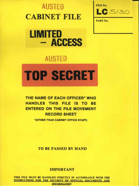 Cabinet Office file LC 5130 containing ‘A preliminary appraisal of the effects on Australia of nuclear war’, Office of National Assessments, 8 December 1980, National Archive of Australia, barcode 7584267. 