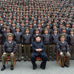 kim and troops
