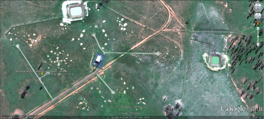 Figure 8: Morundah Receiving Station. Source: Google Earth, July 2009 
