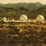 Figure 21. Eight radomes at Pine Gap, 1986 (Antennas 68-B, 80-B, 71-A, 80-A, 68-A, 77-A, 73-A and 85-A). 