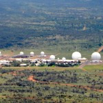 Pine Gap, from the east, 23 January 2016