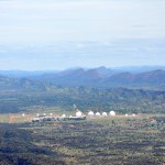 Pine Gap from distant east, Felicity Ruby, 23 January 2016