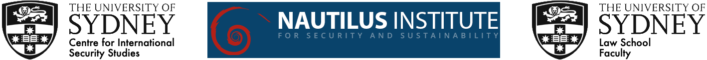University of Sydney and Nautilus Institute Logos